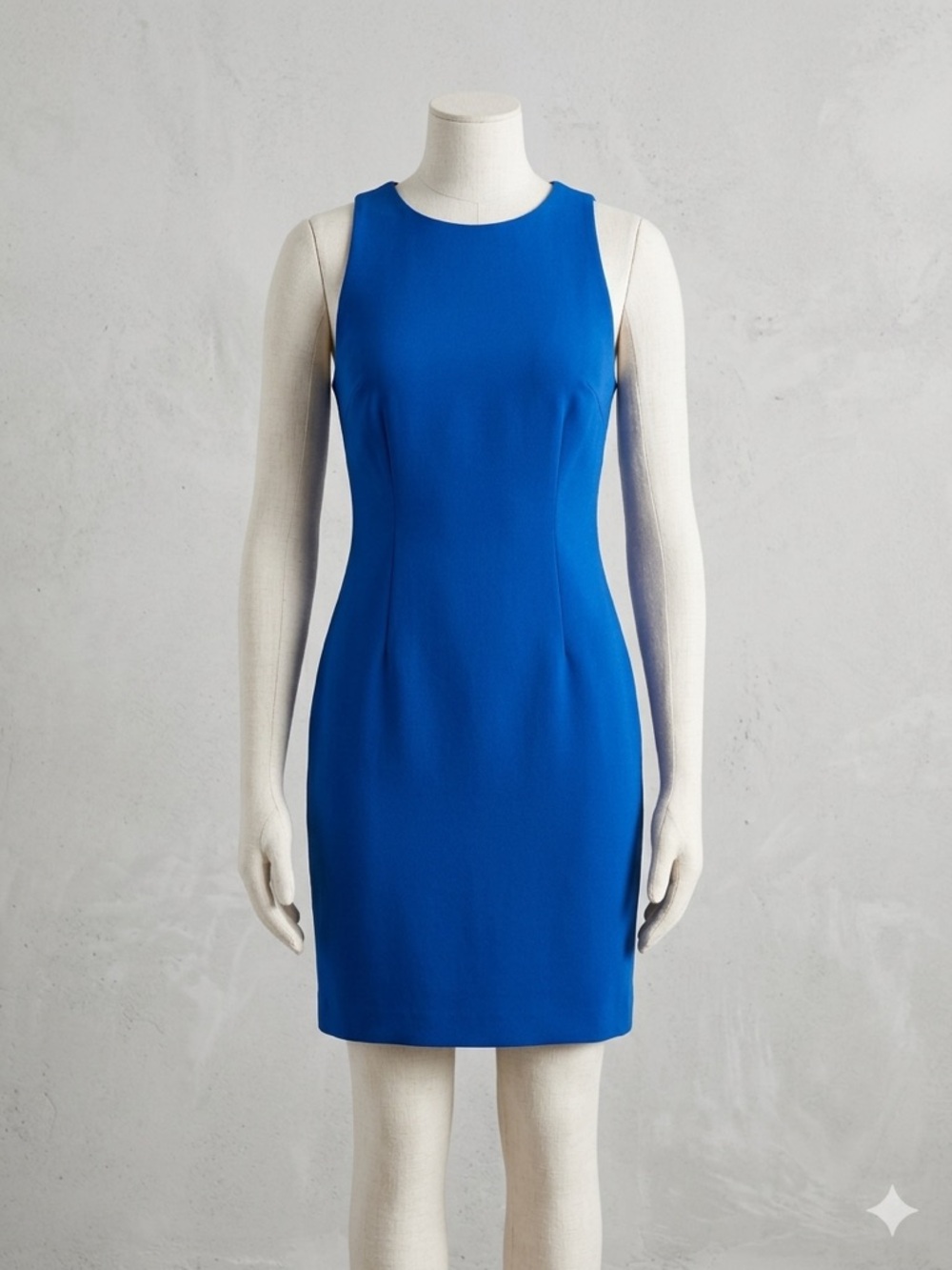 W118 by Walter Baker Cobalt Blue Sleeveless Sheath Dress